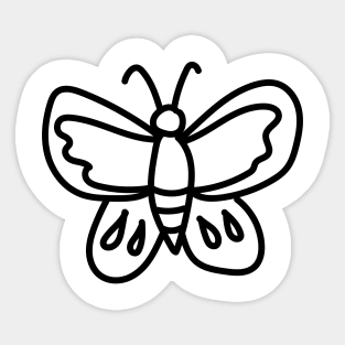 Butterfly Graphic Sticker